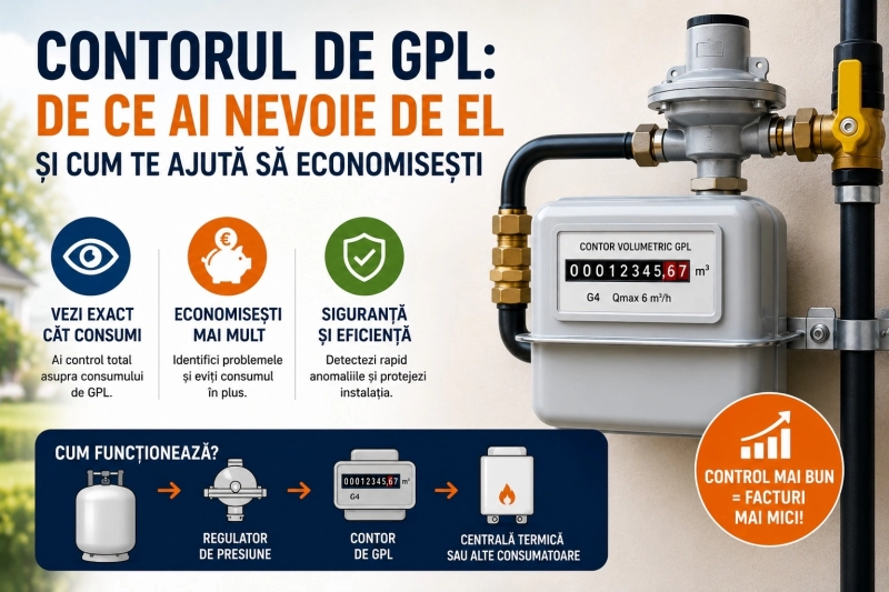 Contorul de GPL: de ce ai nevoie de el și cum te ajută să economisești