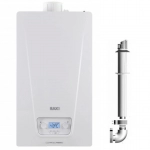 Centrala termica pe gaz in condensare Baxi Luna Classic 24 INT-B - 24 kw, incalzire + ACM, kit evacuare inclus