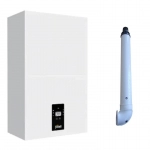 Centrala termica pe gaz in condensare Ferroli Bluehelix Alpha 24C, 24 kw